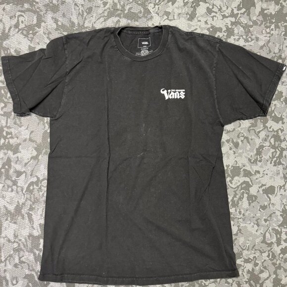Vans Men's Black and Grey T-shirt - Picture 1 of 3